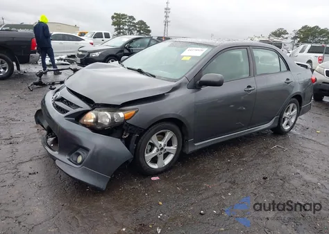 2011 Toyota Corolla S from USA, damaged, VIN 2T1BU4EE7BC698091